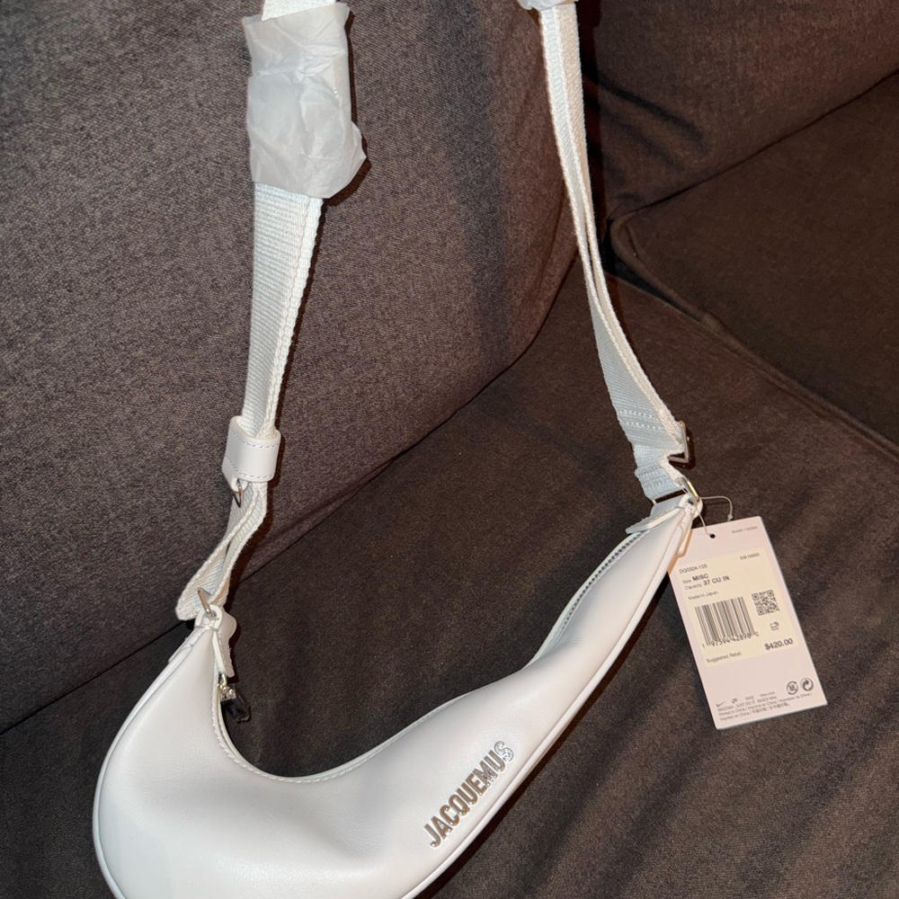 Jacquemus x Nike Swoosh Calf Leather Shoulder Bag